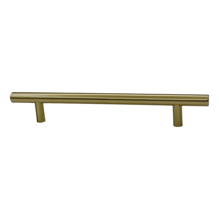 Emtek 86362US4 Brass Bar Cabinet Pull with 6" Center to Center Satin Brass Finish