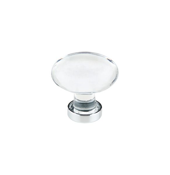 Emtek 86401US26 Hampton 1-1/4" Cabinet Knob Polished Chrome Finish