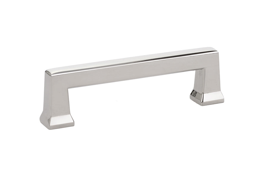 Emtek 86424US14 Alexander Cabinet Pull with 3-1/2" Center to Center Polished Nickel Lifetime Finish