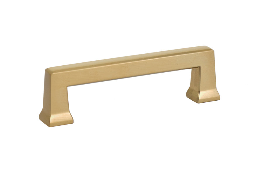 Emtek 86424US4 Alexander Cabinet Pull with 3-1/2" Center to Center Satin Brass Finish