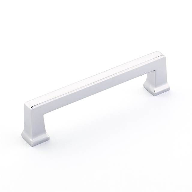 Emtek 86425US26 Alexander Cabinet Pull with 4" Center to Center Polished Chrome Finish