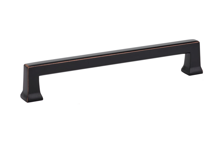 Emtek 86426US10B Alexander Cabinet Pull with 6" Center to Center Oil Rubbed Bronze Finish