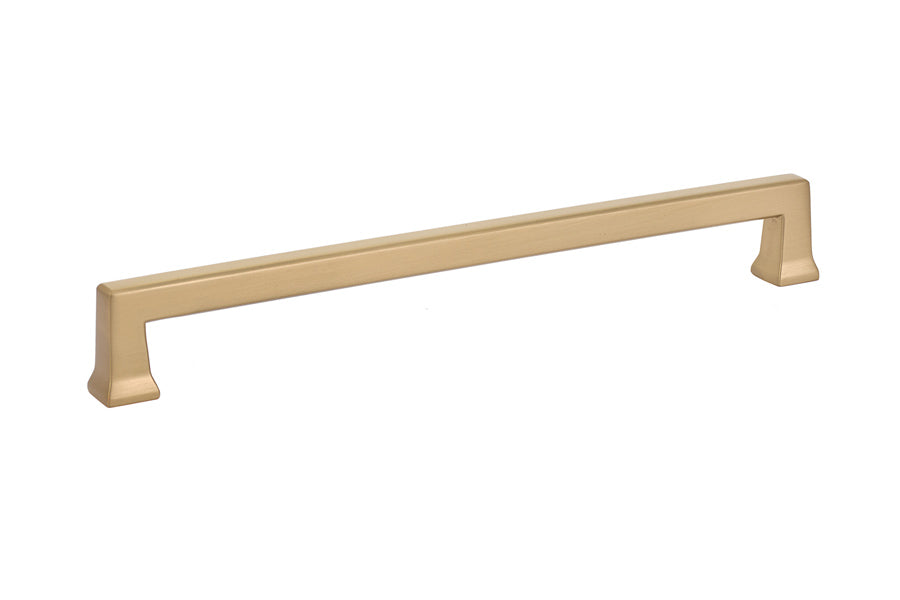 Emtek 86427US4 Alexander Cabinet Pull with 8" Center to Center Satin Brass Finish