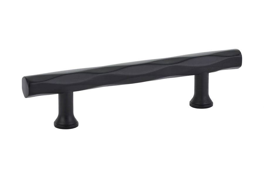 Emtek 86428US19 Tribeca Cabinet Pull with 3-1/2" Center to Center Flat Black Finish