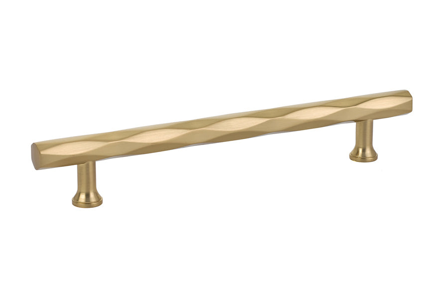 Emtek 86430US4 Tribeca Cabinet Pull with 6" Center to Center Satin Brass Finish