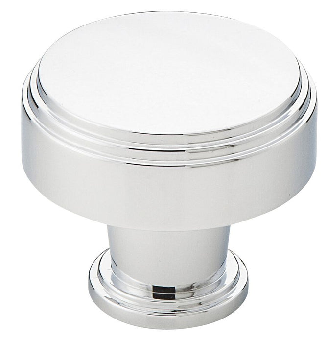 Emtek 86432US26 Newport 1-1/4" Cabinet Knob Polished Chrome Finish