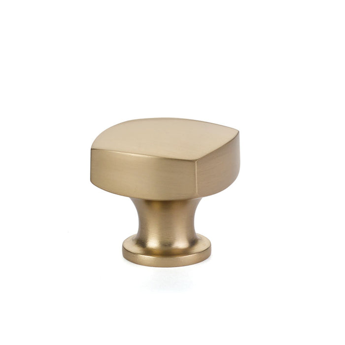 Emtek 86450US4 Freestone 1-1/4" Cabinet Knob Satin Brass Finish