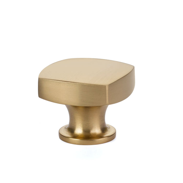 Emtek 86451US4 Freestone 1-1/2" Cabinet Knob Satin Brass Finish