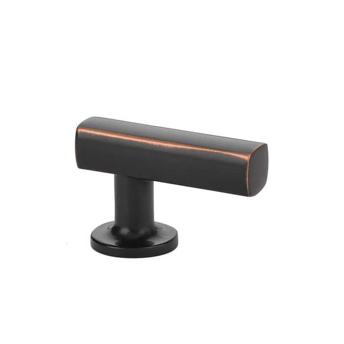 Emtek 86452US10B 1-1/8" x 1-7/8" Freestone Finger Cabinet Pull Oil Rubbed Bronze Finish