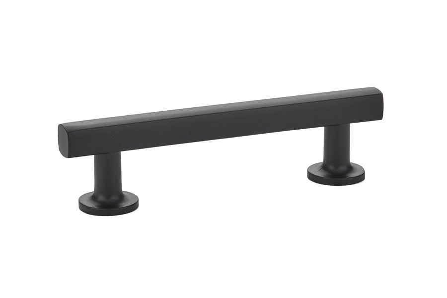 Emtek 86453US19 Freestone Cabinet Pull with 3-1/2" Center to Center Flat Black Finish