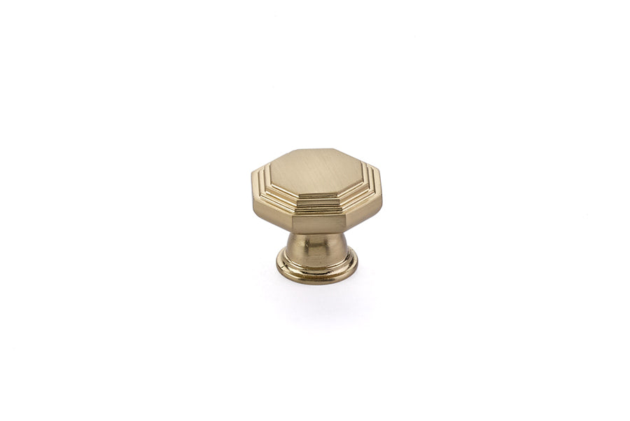 Emtek 86465US4 Midvale 1-1/4" Cabinet Knob Satin Brass Finish