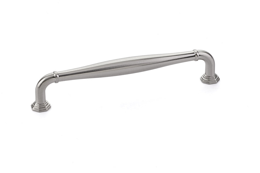 Emtek 86473US15 Blythe Cabinet Pull with 6" Center to Center Satin Nickel Finish