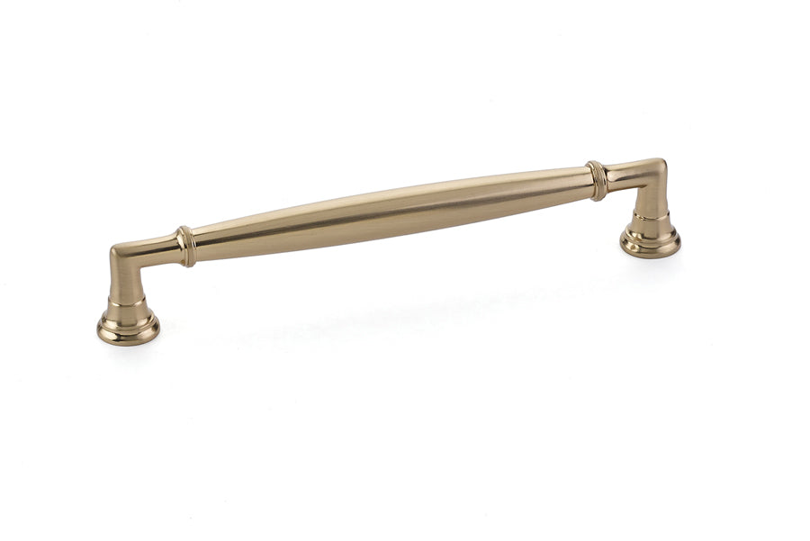 Emtek 86477US4 Westwood Cabinet Pull with 6" Center to Center Satin Brass Finish