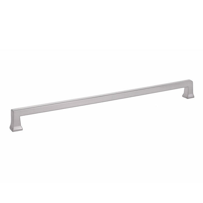 Emtek 86479US15 Alexander Cabinet Pull with 12" Center to Center Satin Nickel Finish