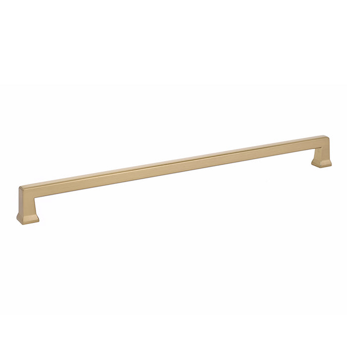 Emtek 86479US4 Alexander Cabinet Pull with 12" Center to Center Satin Brass Finish