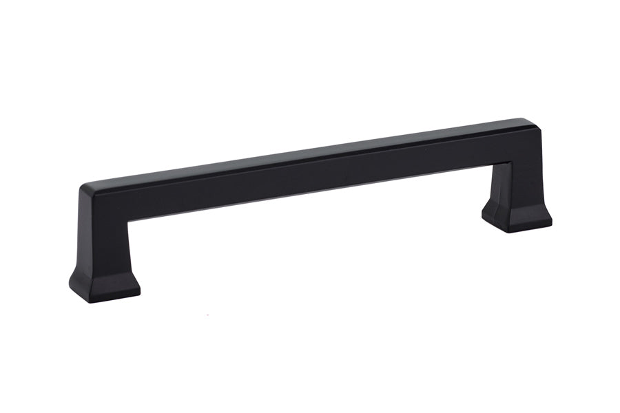 Emtek 86484US19 Alexander Cabinet Pull with 5" Center to Center Flat Black Finish