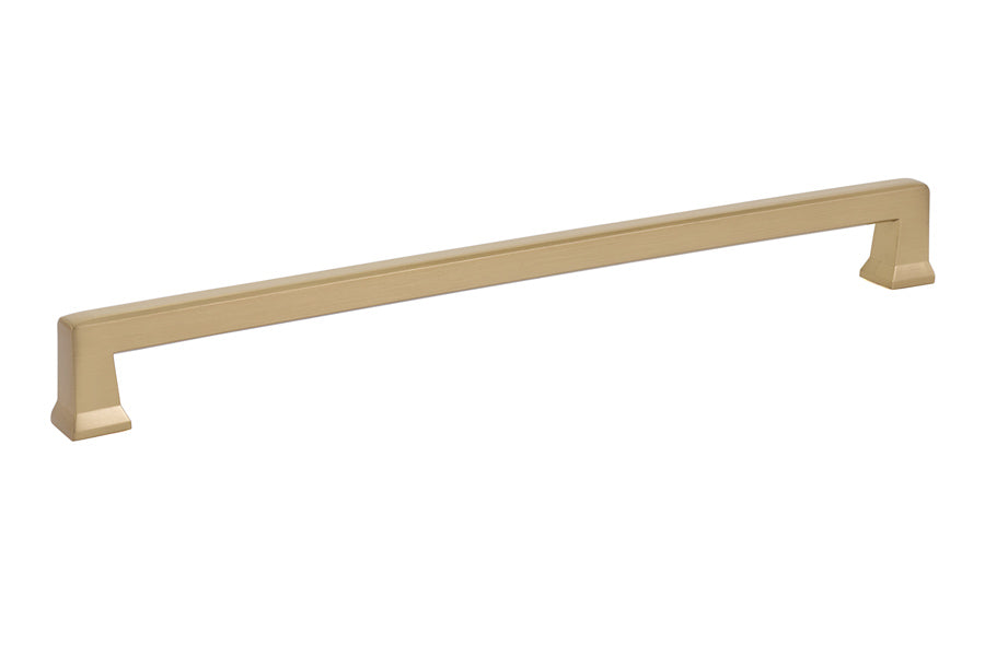 Emtek 86485US4 Alexander Cabinet Pull with 10" Center to Center Satin Brass Finish