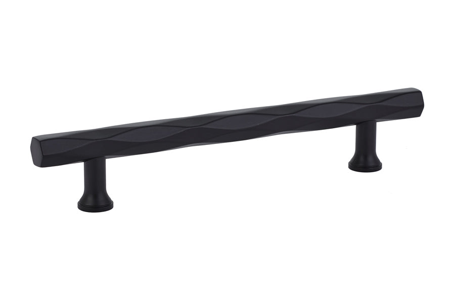 Emtek 86489US19 Tribeca Cabinet Pull with 5" Center to Center Flat Black Finish