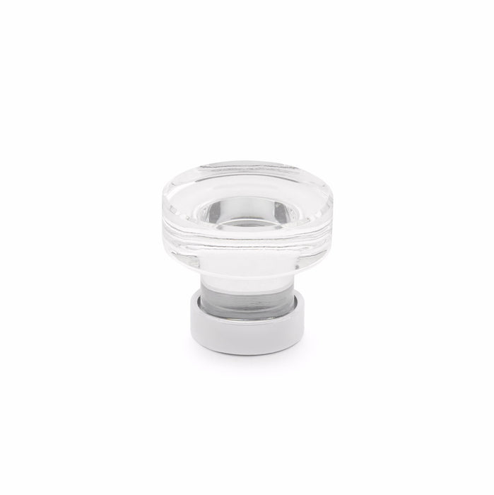 Emtek 86569US26 Grayson 1-1/4" Glass Cabinet Knob Polished Chrome Finish