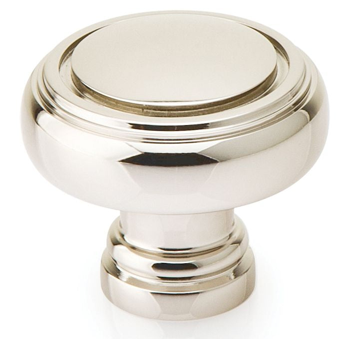 Emtek 86610US14 Norwich 1-1/4" Cabinet Knob Polished Nickel Lifetime Finish