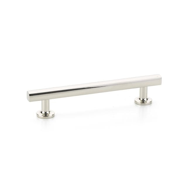 Emtek 86676US14 Freestone Cabinet Pull with 5" Center to Center Polished Nickel Lifetime Finish