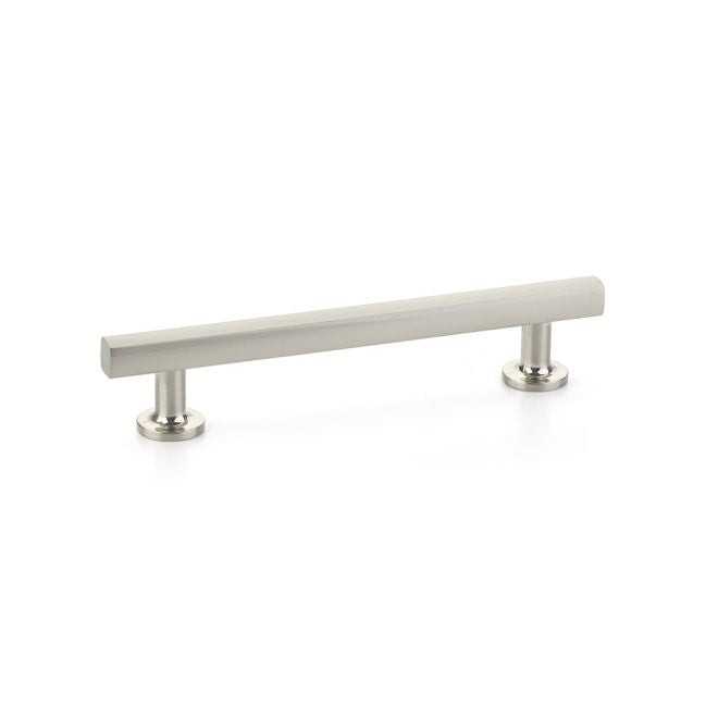 Emtek 86676US15 Freestone Cabinet Pull with 5" Center to Center Satin Nickel Finish