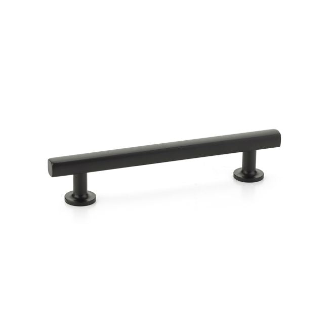 Emtek 86676US19 Freestone Cabinet Pull with 5" Center to Center Flat Black Finish