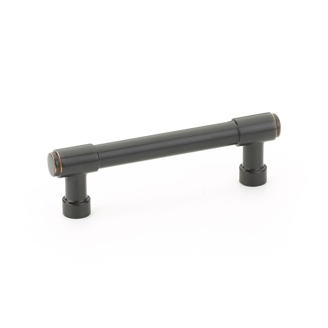 Emtek 86686US10B Jasper Cabinet Pull with 3-1/2" Center to Center Oil Rubbed Bronze Finish