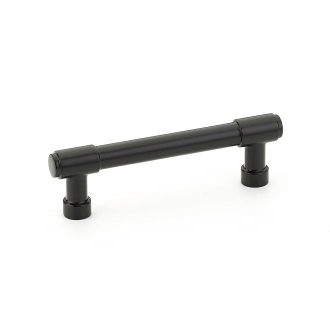 Emtek 86686US19 Jasper Cabinet Pull with 3-1/2" Center to Center Flat Black Finish