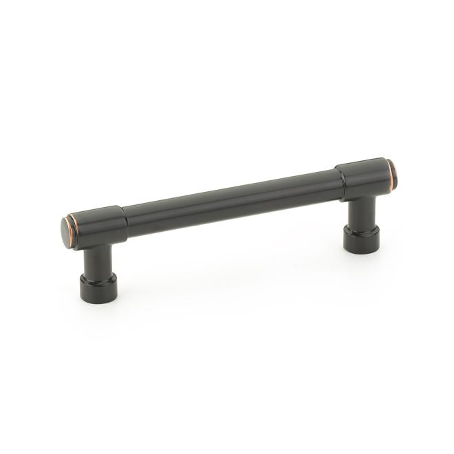 Emtek 86687US10B Jasper Cabinet Pull with 4" Center to Center Oil Rubbed Bronze Finish