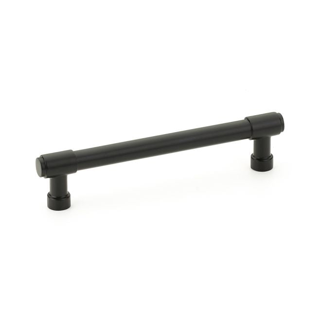 Emtek 86688US19 Jasper Cabinet Pull with 5" Center to Center Flat Black Finish