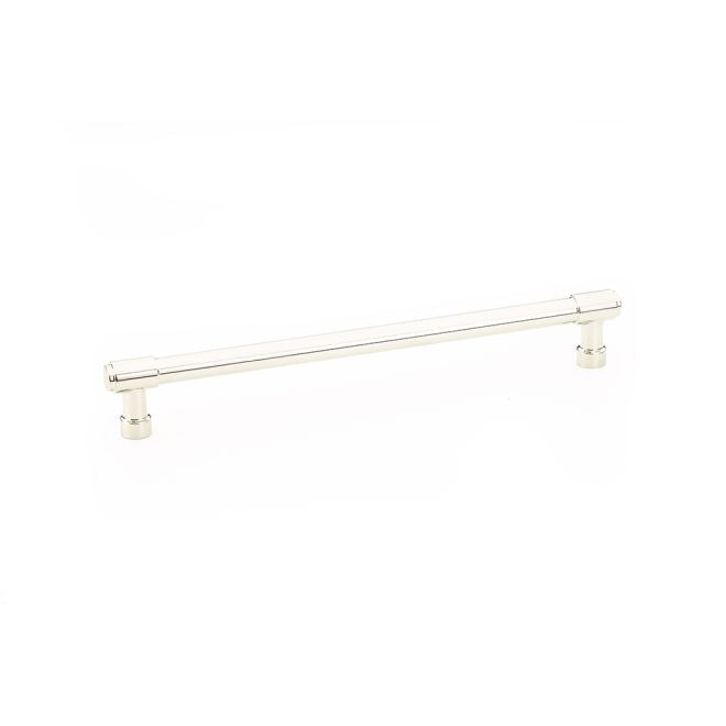 Emtek 86690US14 Jasper Cabinet Pull with 8" Center to Center Polished Nickel Lifetime Finish