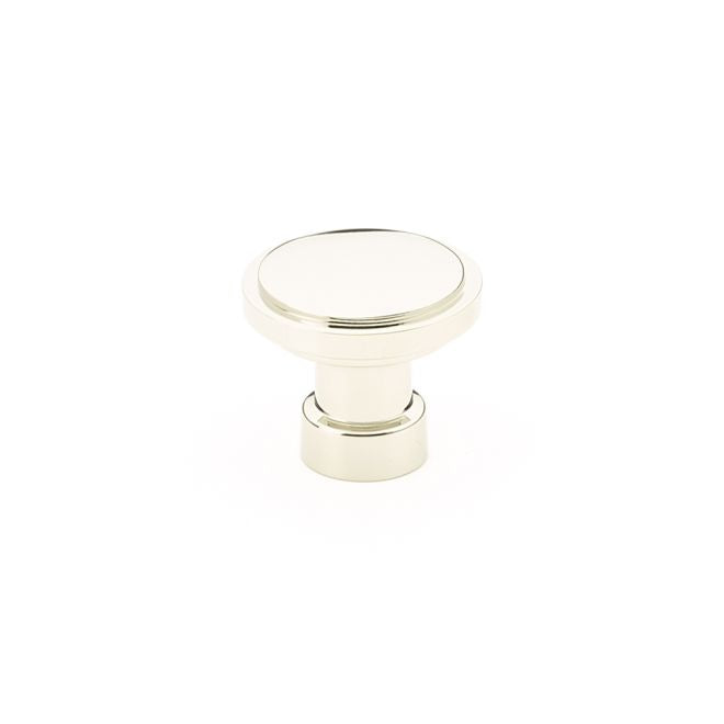 Emtek 86697US14 Haydon 1-1/4" Cabinet Knob Polished Nickel Lifetime Finish