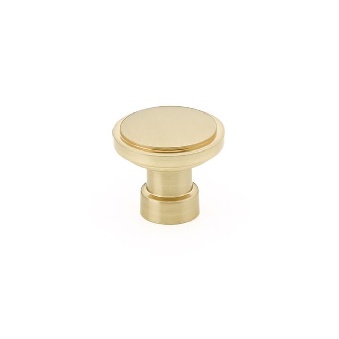 Emtek 86697US4 Haydon 1-1/4" Cabinet Knob Satin Brass Finish