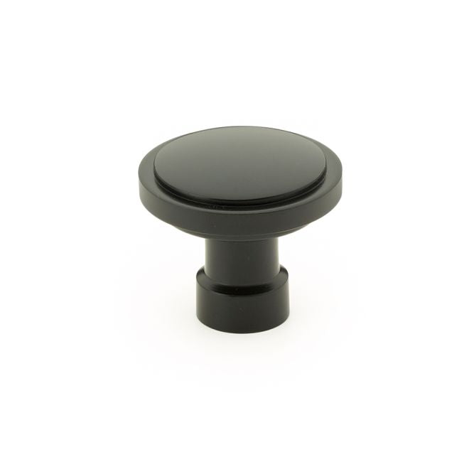 Emtek 86698US19 Haydon 1-3/4" Cabinet Knob Flat Black Finish