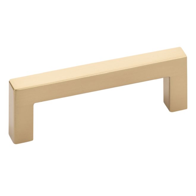 Emtek 86704US4 Warwick Cabinet Pull with 3-1/2" Center to Center Satin Brass Finish