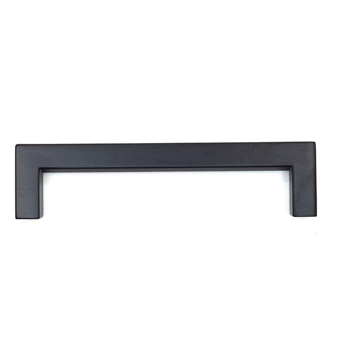 Emtek 86706US19 Warwick Cabinet Pull with 5" Center to Center Flat Black Finish