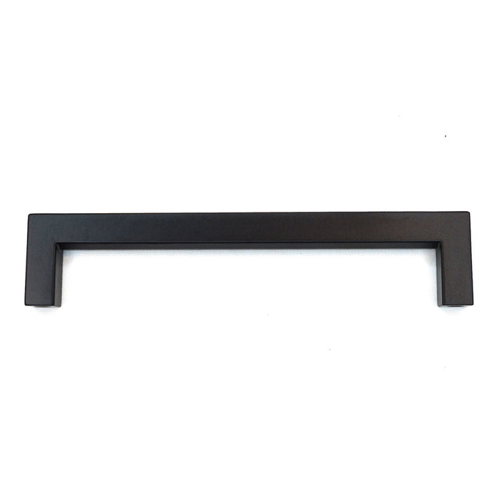 Emtek 86707US19 Warwick Cabinet Pull with 6" Center to Center Flat Black Finish