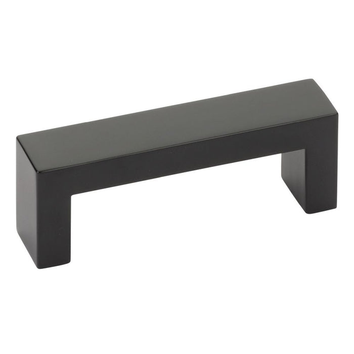 Emtek 86717US19 Keaton Cabinet Pull with 6" Center to Center Flat Black Finish