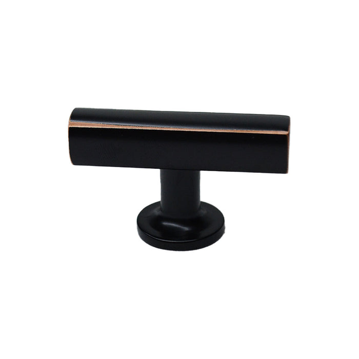 Emtek 86727US10B Freestone T Cabinet Knob Oil Rubbed Bronze Finish