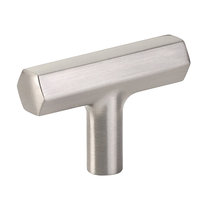 Emtek 86728US15 Mod Hex T Cabinet Knob Satin Nickel Finish