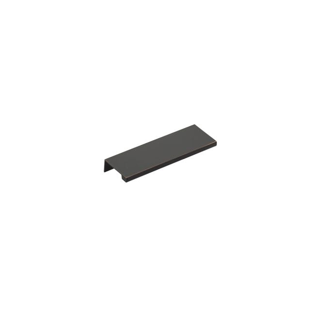 Emtek 87110US10B Edge Cabinet Pull with 4" Center to Center Oil Rubbed Bronze Finish