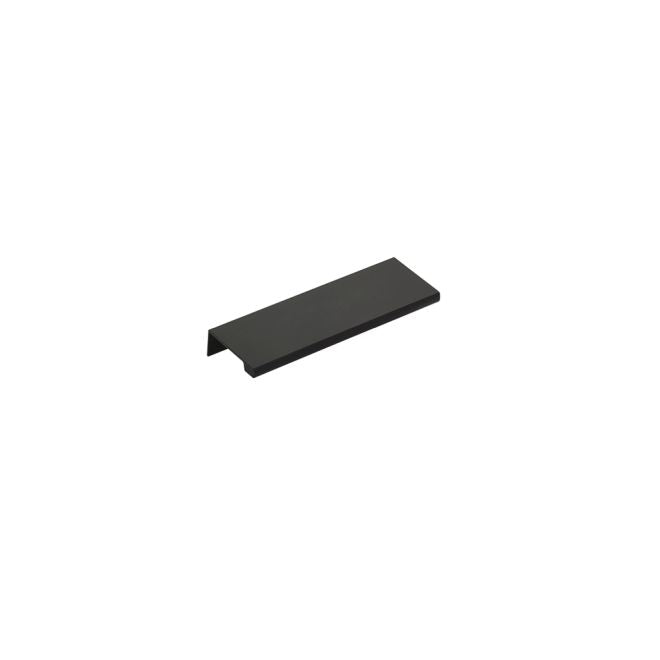 Emtek 87110US19 Edge Cabinet Pull with 4" Center to Center Flat Black Finish