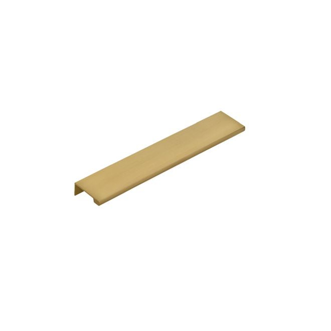 Emtek 87130US4 Edge Cabinet Pull with 8" Center to Center Satin Brass Finish