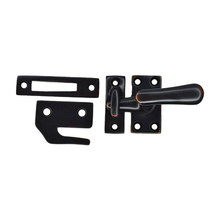 Emtek 8713US10B Casement Latch Large with 3 Strikes Oil Rubbed Bronze Finish