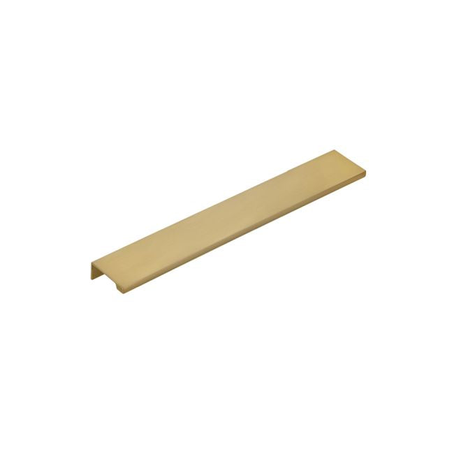 Emtek 87140US4 Edge Cabinet Pull with 10" Center to Center Satin Brass Finish