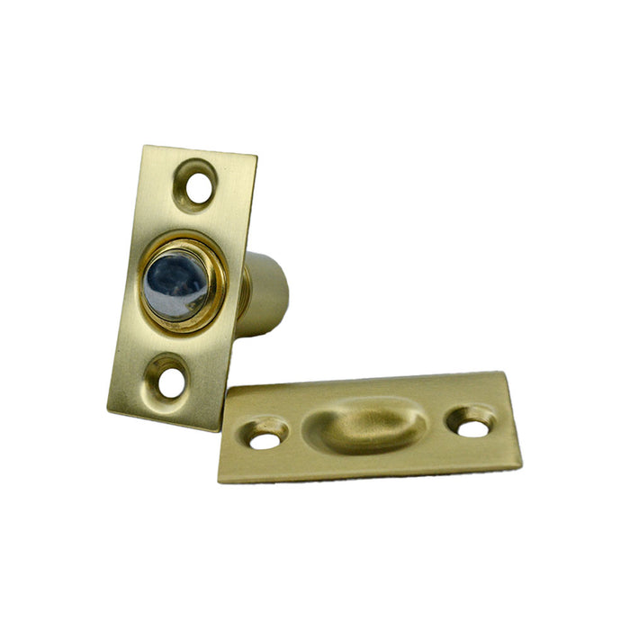 Emtek 8802US4 Ball Catch Satin Brass Finish