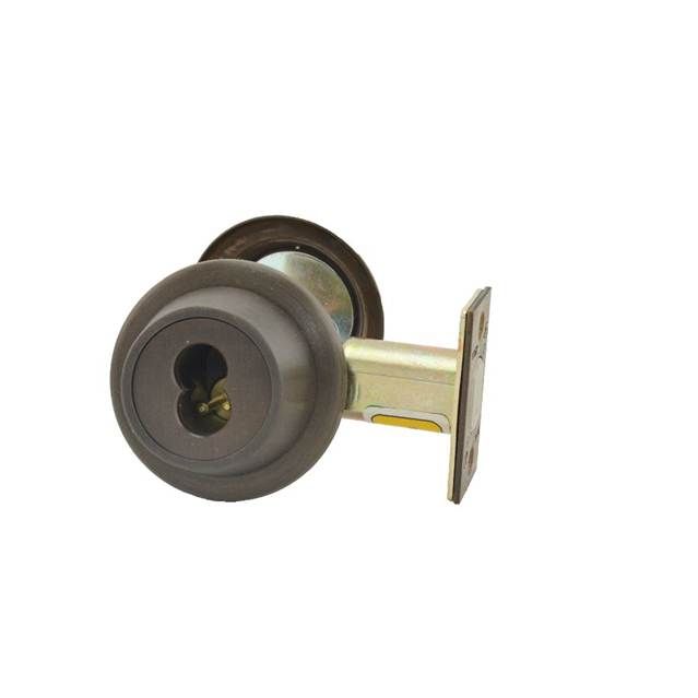 Best 8T37KSTK613 8T Series 2-3/4" Backset 7 Pin Single Cylinder Deadbolt Standard Strike Less Core Oil Rubbed Bronze Finish