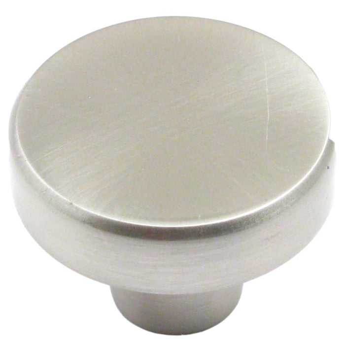 Rusticware 938SN 1-3/8" Modern Round Cabinet Knob Satin Nickel Finish