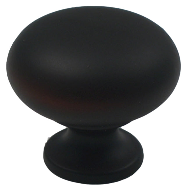 Rusticware 950BLK 1-1/4" Cabinet Knob Black Finish